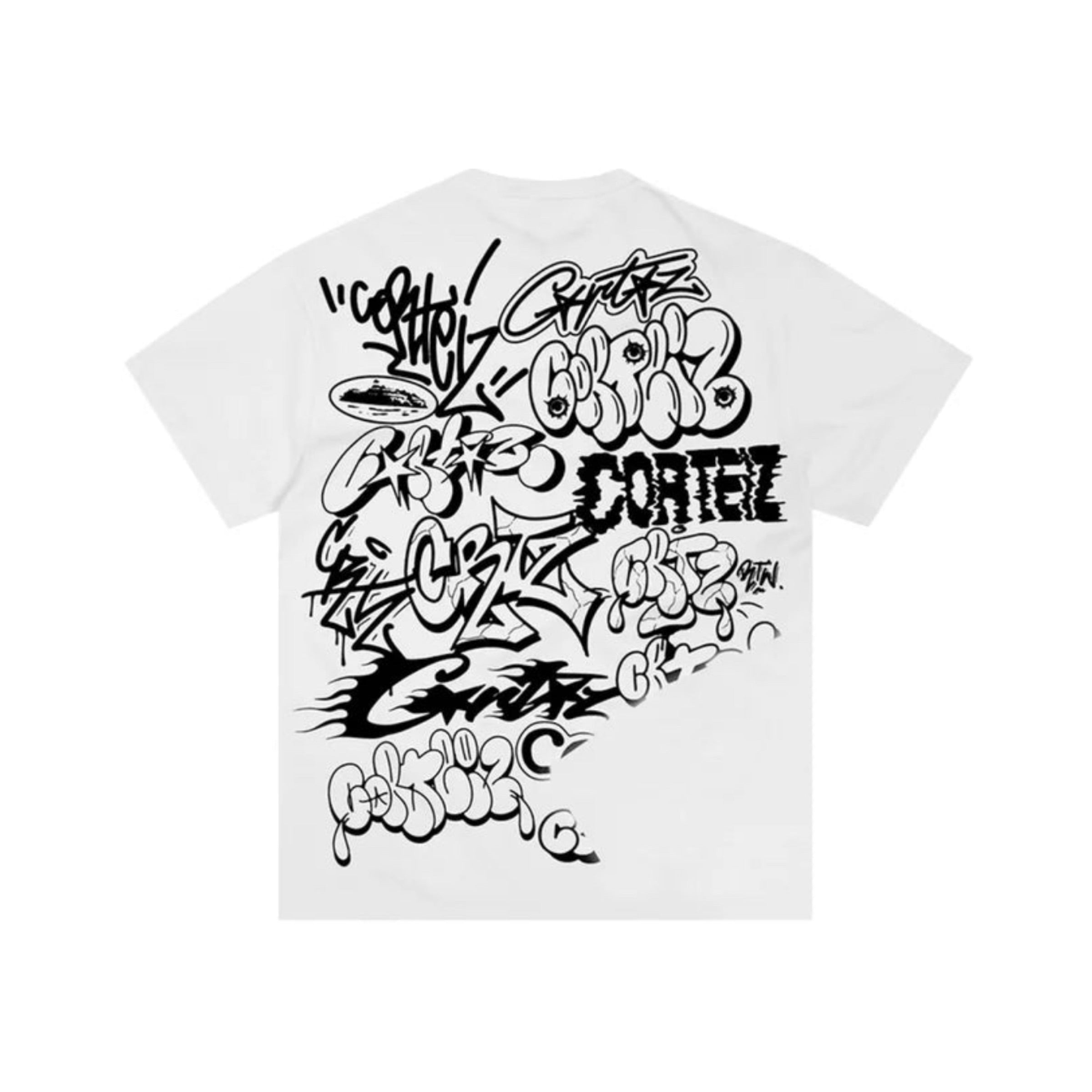Corteiz Graffiti Tee White – Crep Exclusive