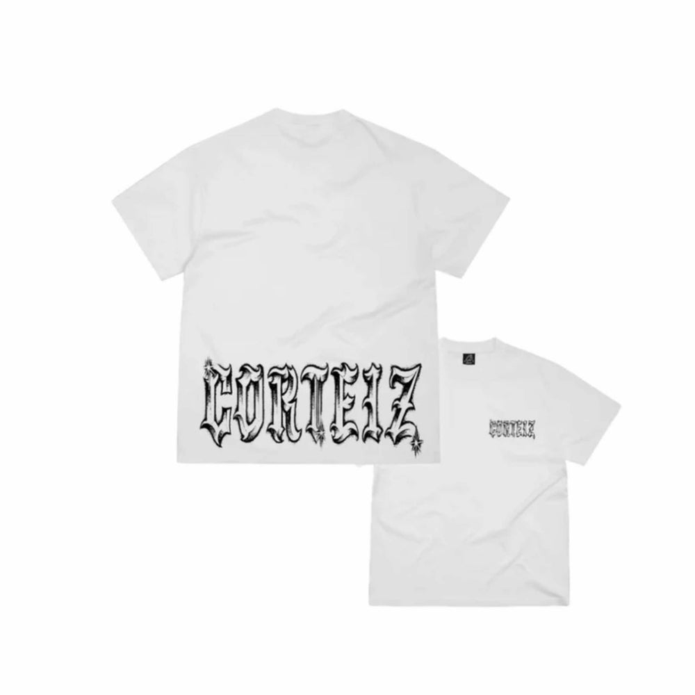 Corteiz Gothic Tee White
