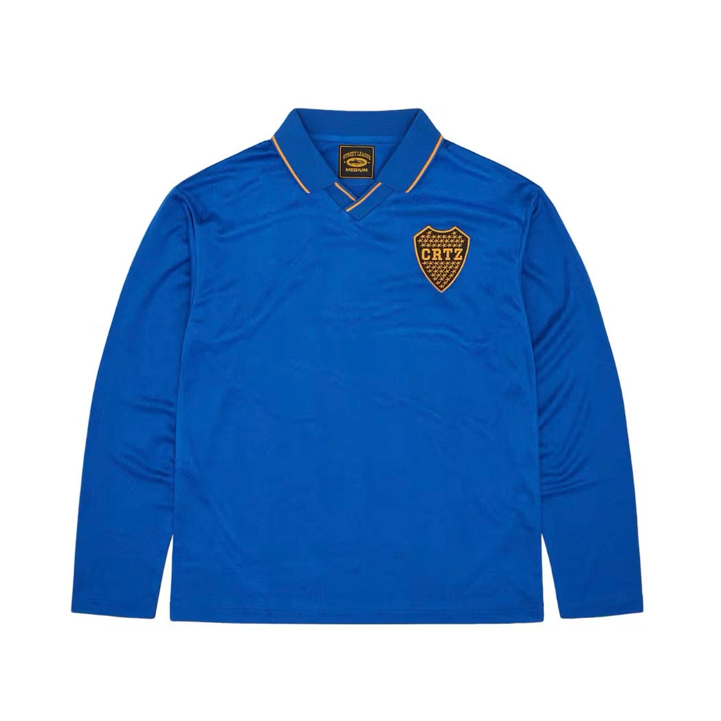 Corteiz Boca Senior Jersey Royal Blue