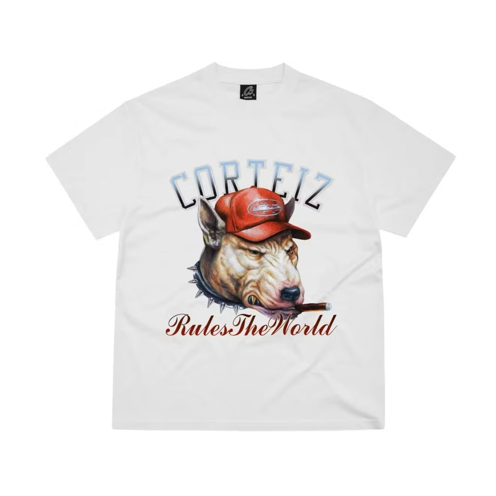 Corteiz Dog Pound Tee White