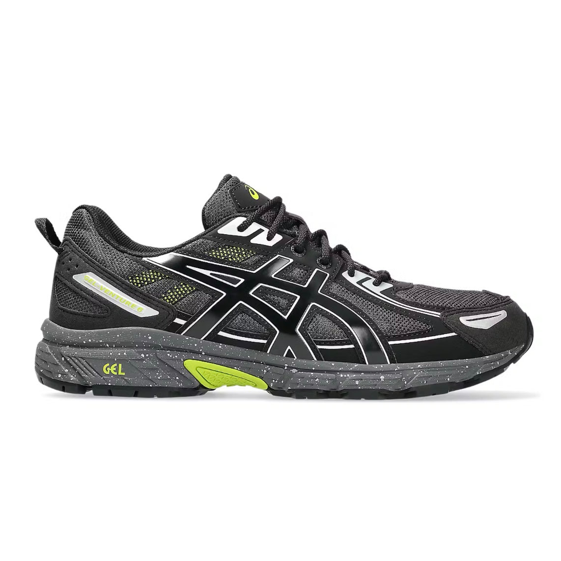 Asics Gel-Venture 6 Obsidian Grey Black Lime