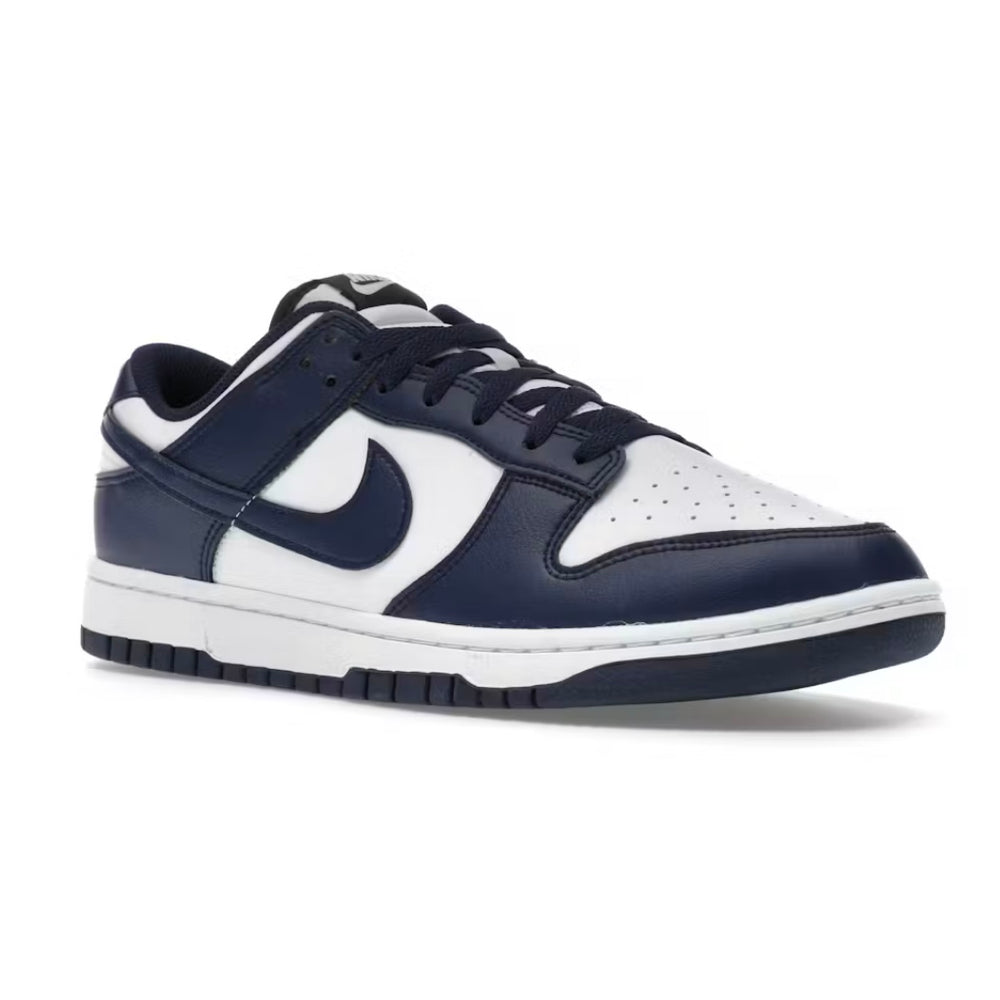Nike Dunk Low White Midnight Navy
