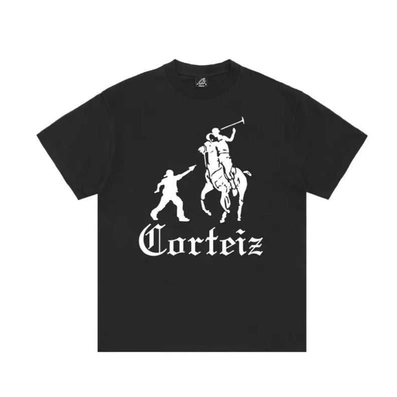 Corteiz Jack Boys Tee Black