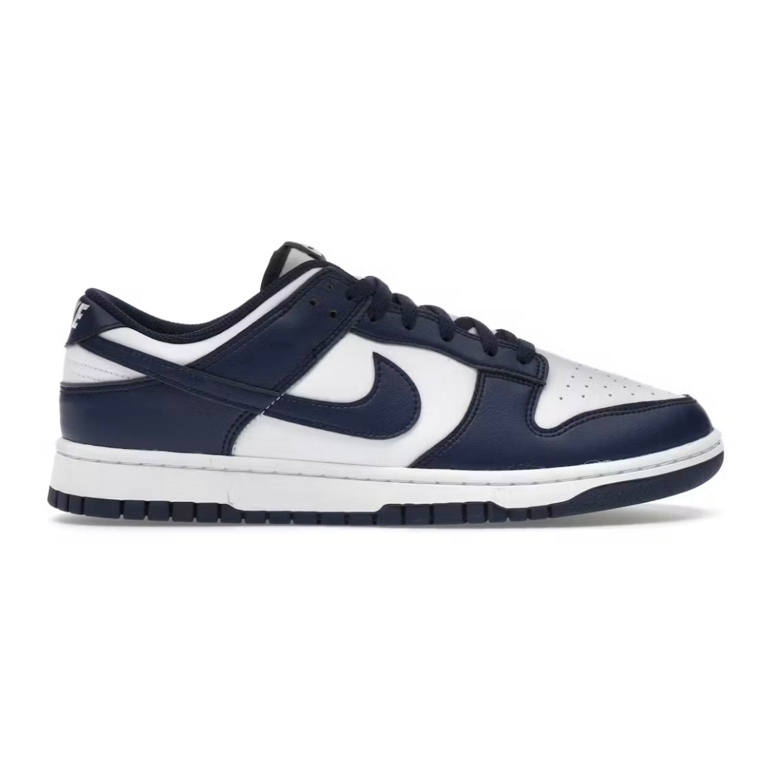 Nike Dunk Low White Midnight Navy