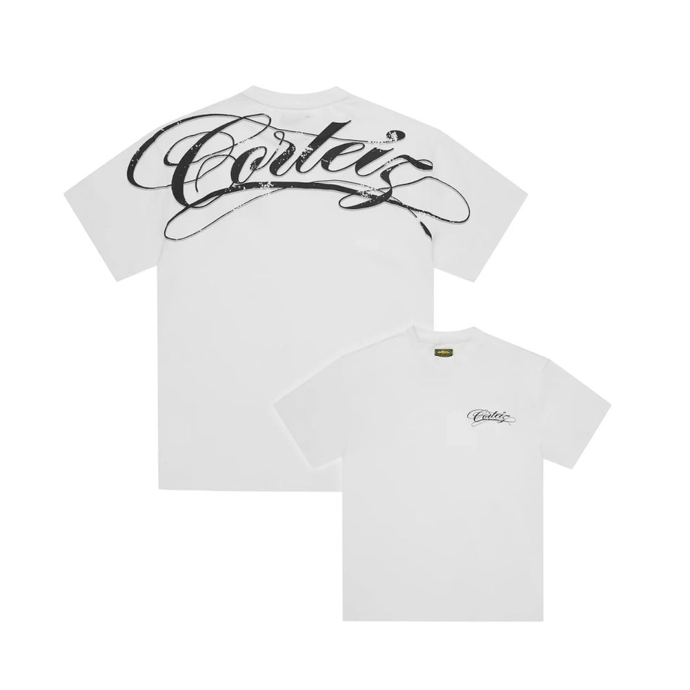 Corteiz Write-Off Heavyweight Tee White