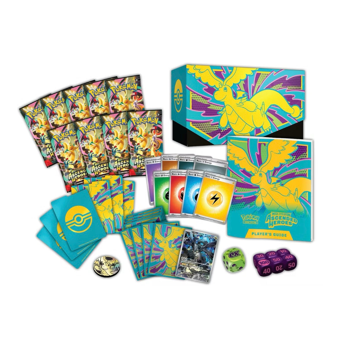 2026 Pokémon Mega Evolution Ascended Heroes Elite Trainer Box
