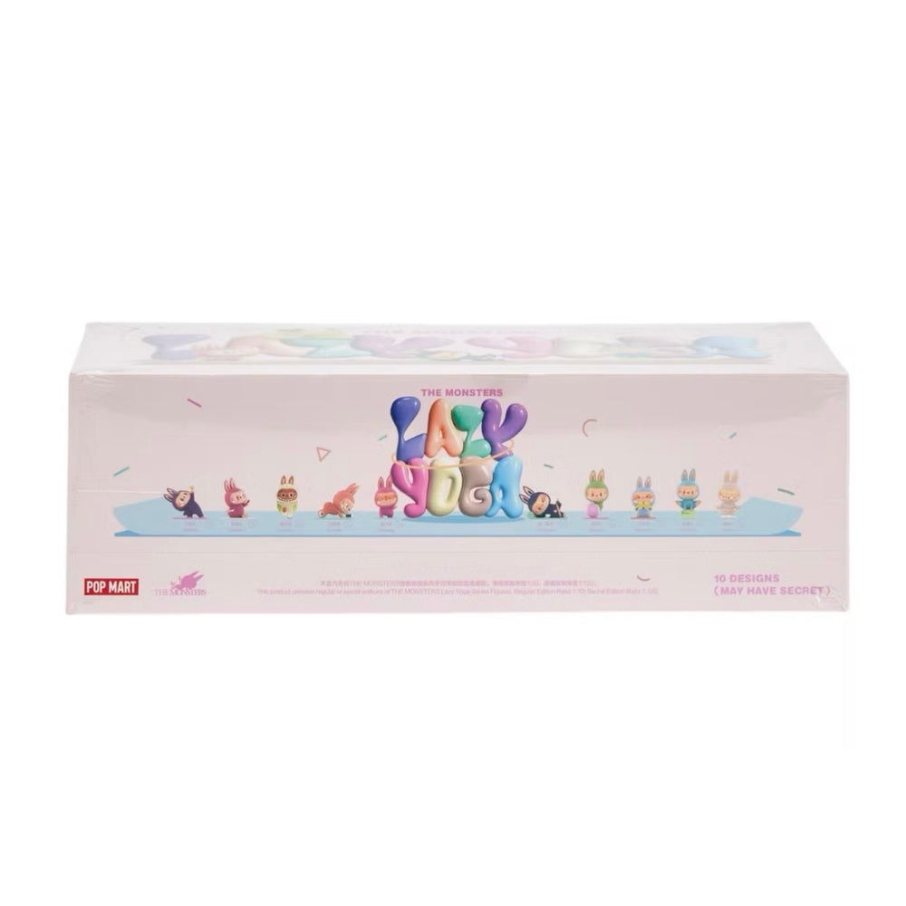 Pop Mart Labubu The Monsters ‘Lazy Yoga’ Series Sealed Case (10 Blind Box)