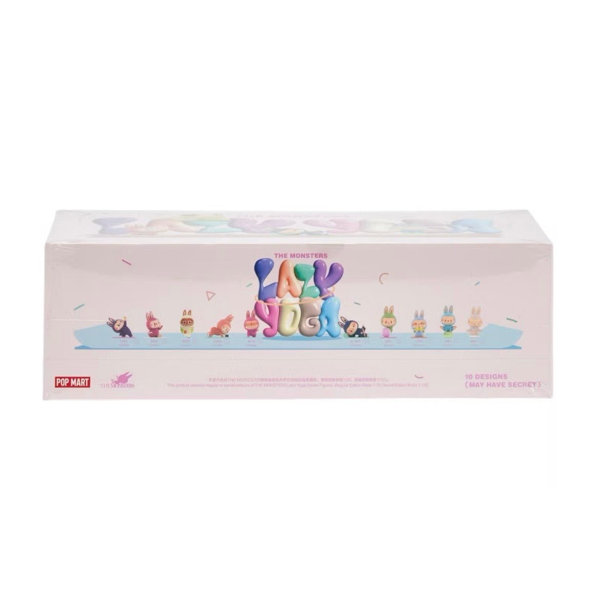 Pop Mart Labubu The Monsters ‘Lazy Yoga’ Series Sealed Case (10 Blind Box)