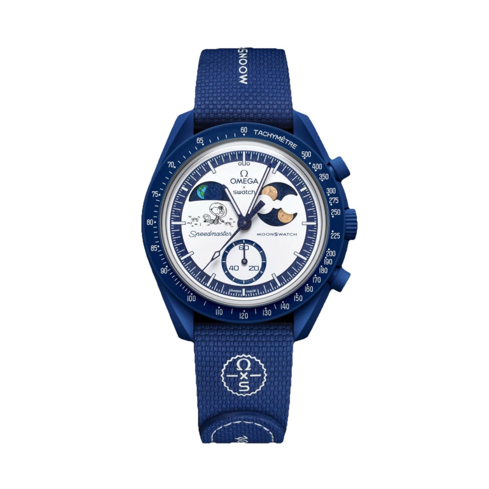 Swatch x Omega Moonswatch Mission to Earthphase Moonshine Gold