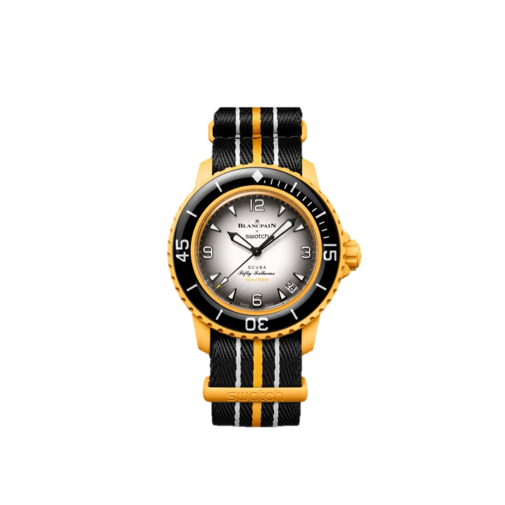 Swatch X Blancpain Scuba Fifty Fathoms Pacific Ocean (SO35P100)