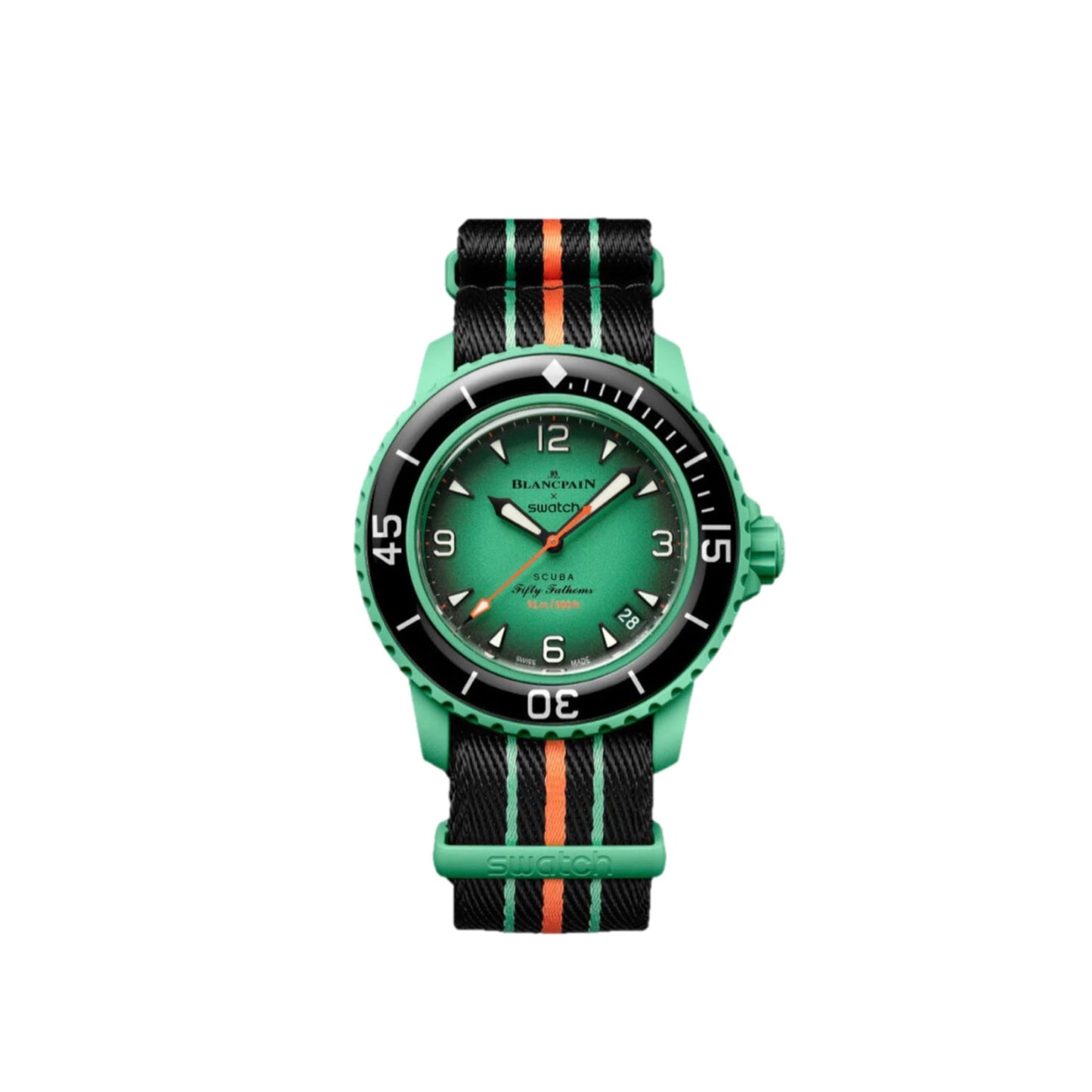 Swatch X Blancpain Scuba Fifty Fathoms Indian Ocean (SO35I100)