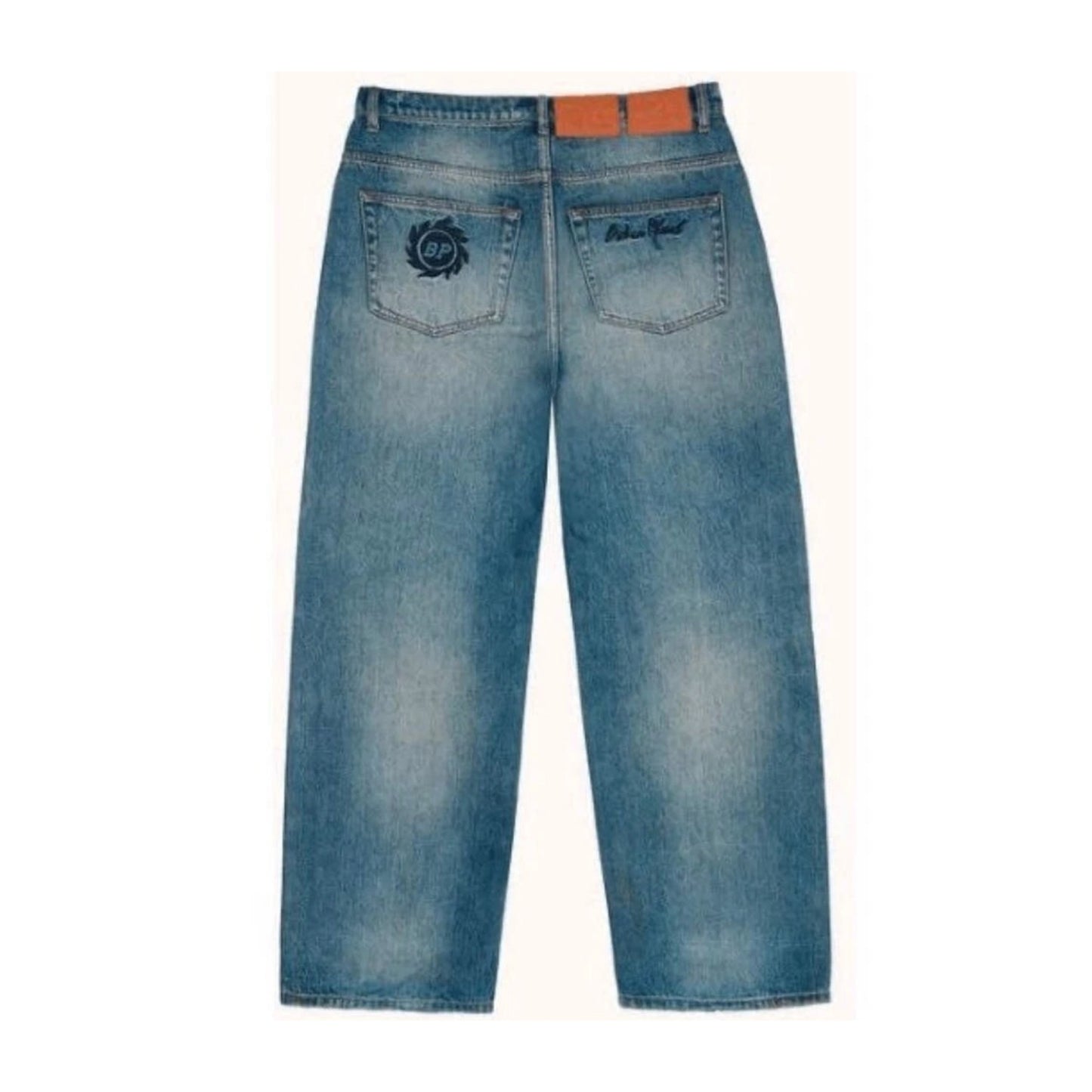 Broken Planet Denim Jeans Washed Blue