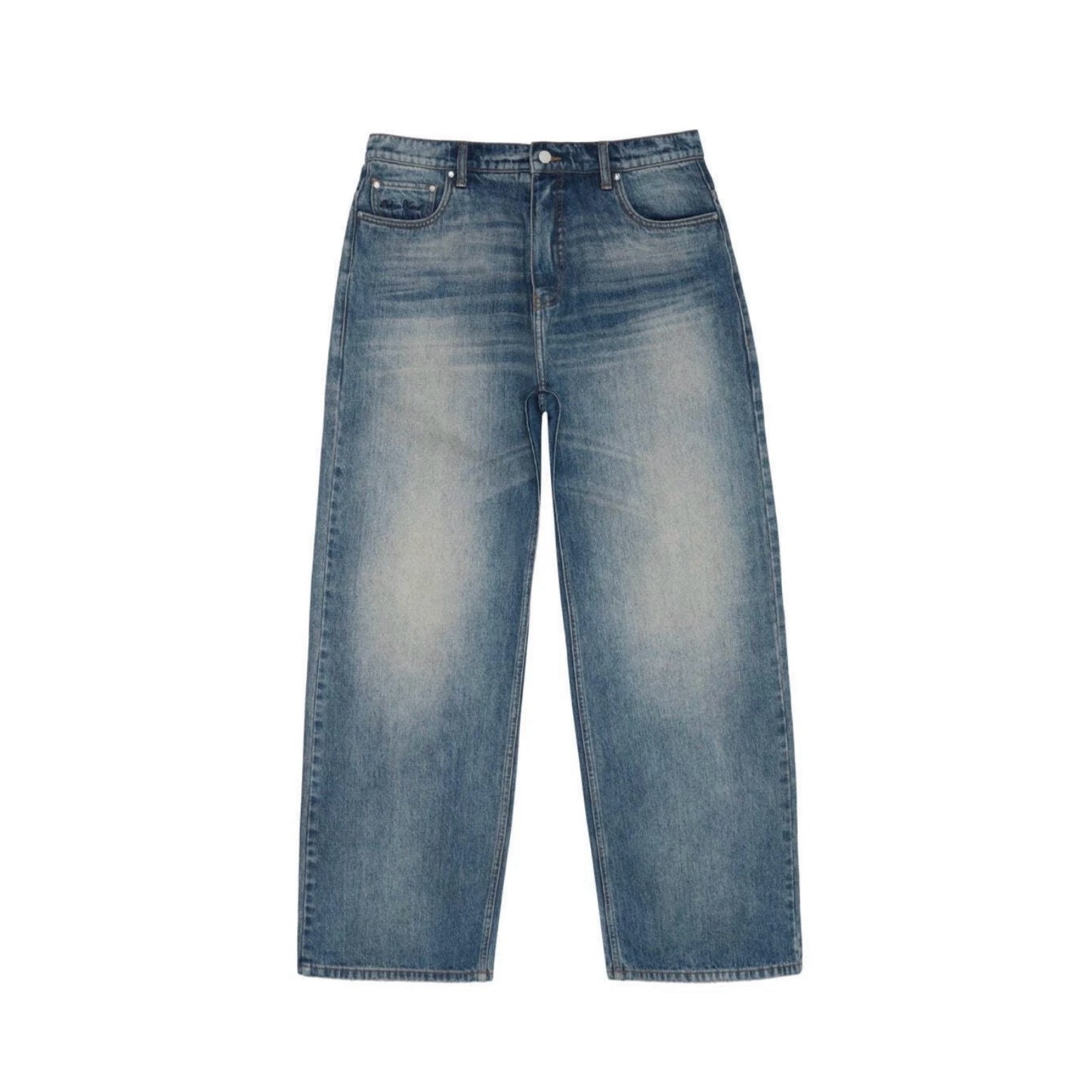 Broken Planet Denim Jeans Washed Blue