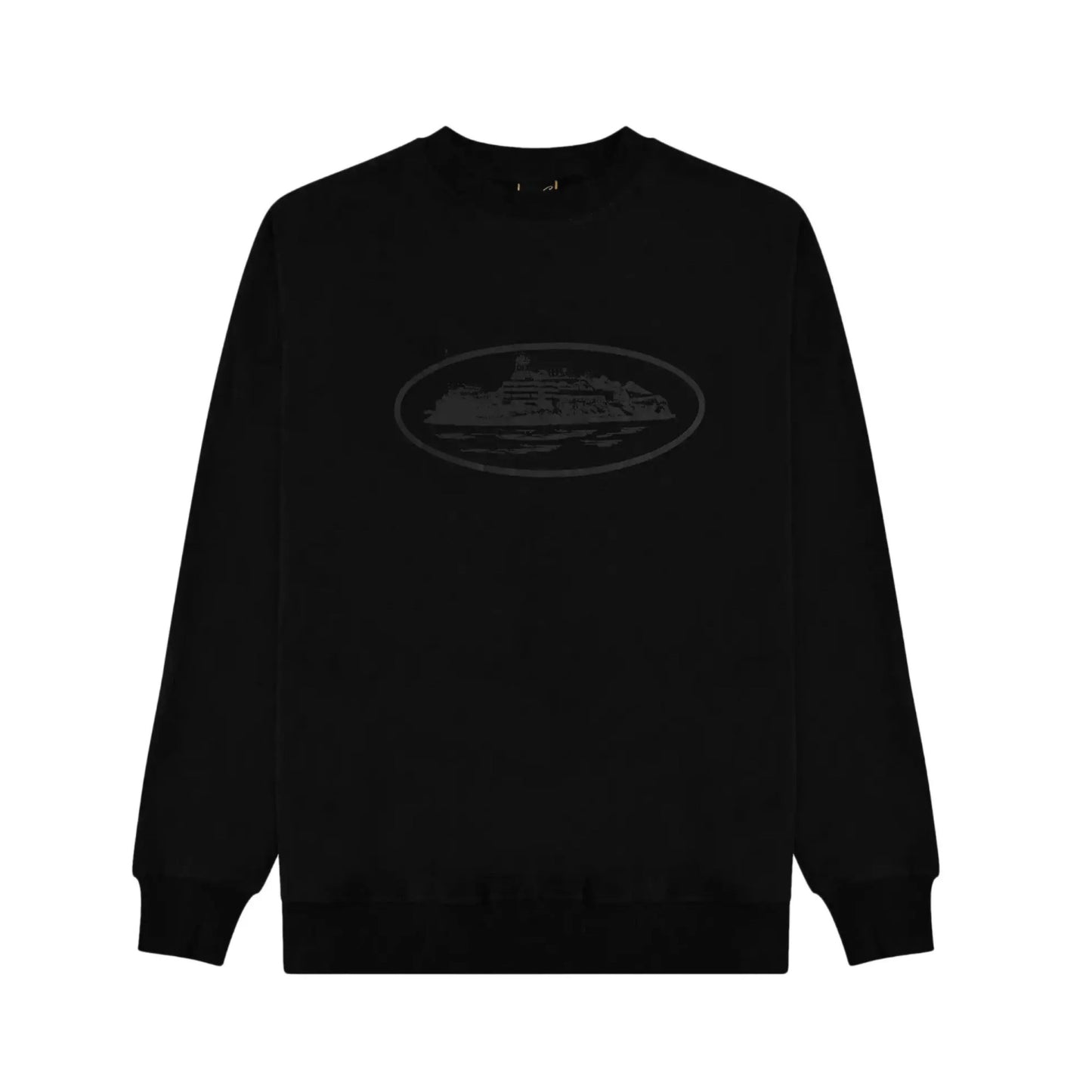 Corteiz Alcatraz Sweatshirt Triple Black