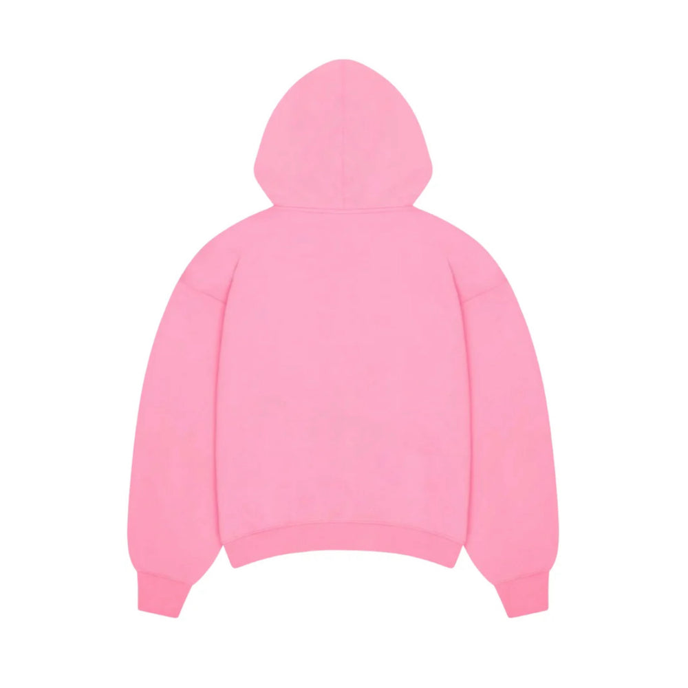 Broken Planet Market Zip Up Hoodie Candy Pink