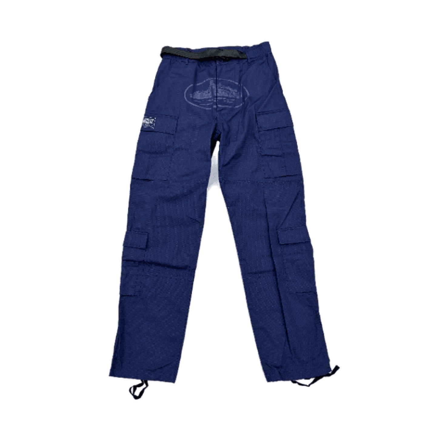 Corteiz Guerillaz Cargos Navy Blue