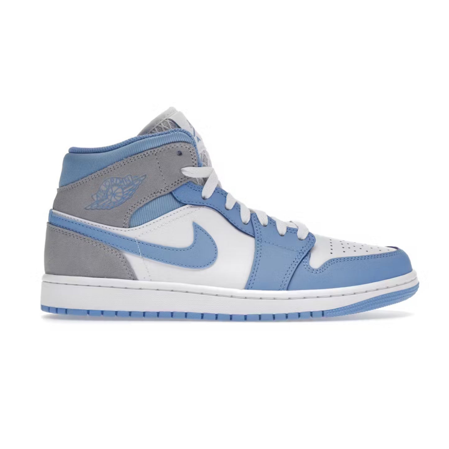 Nike Air Jordan 1 Mid University Blue Grey