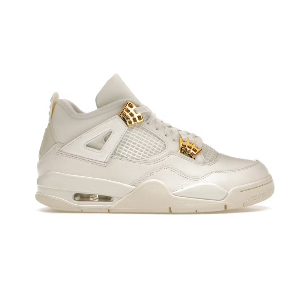 Nike Air Jordan 4 Retro Sail Metallic Gold