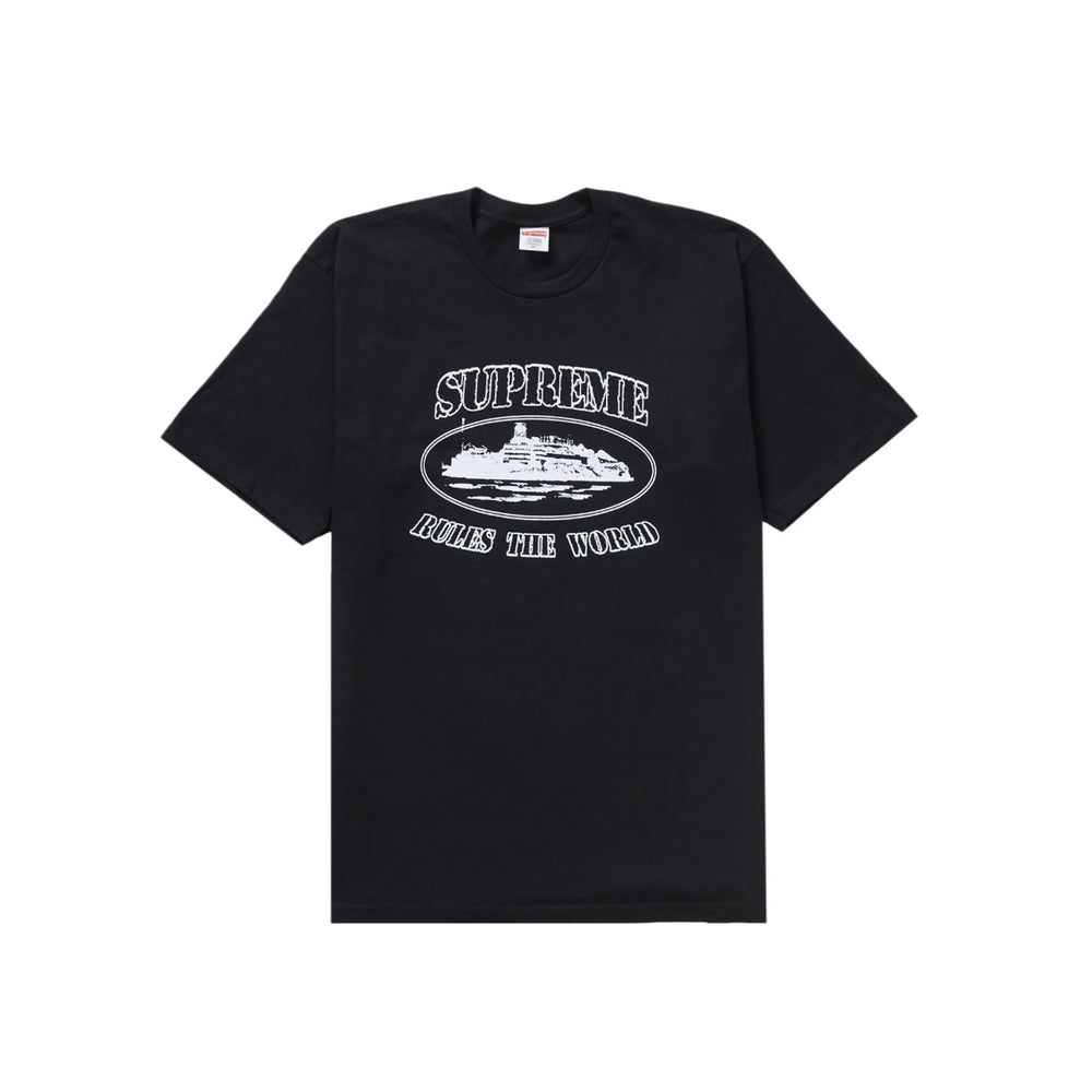 
                  
                    Supreme x Corteiz Rules the World Tee Black
                  
                