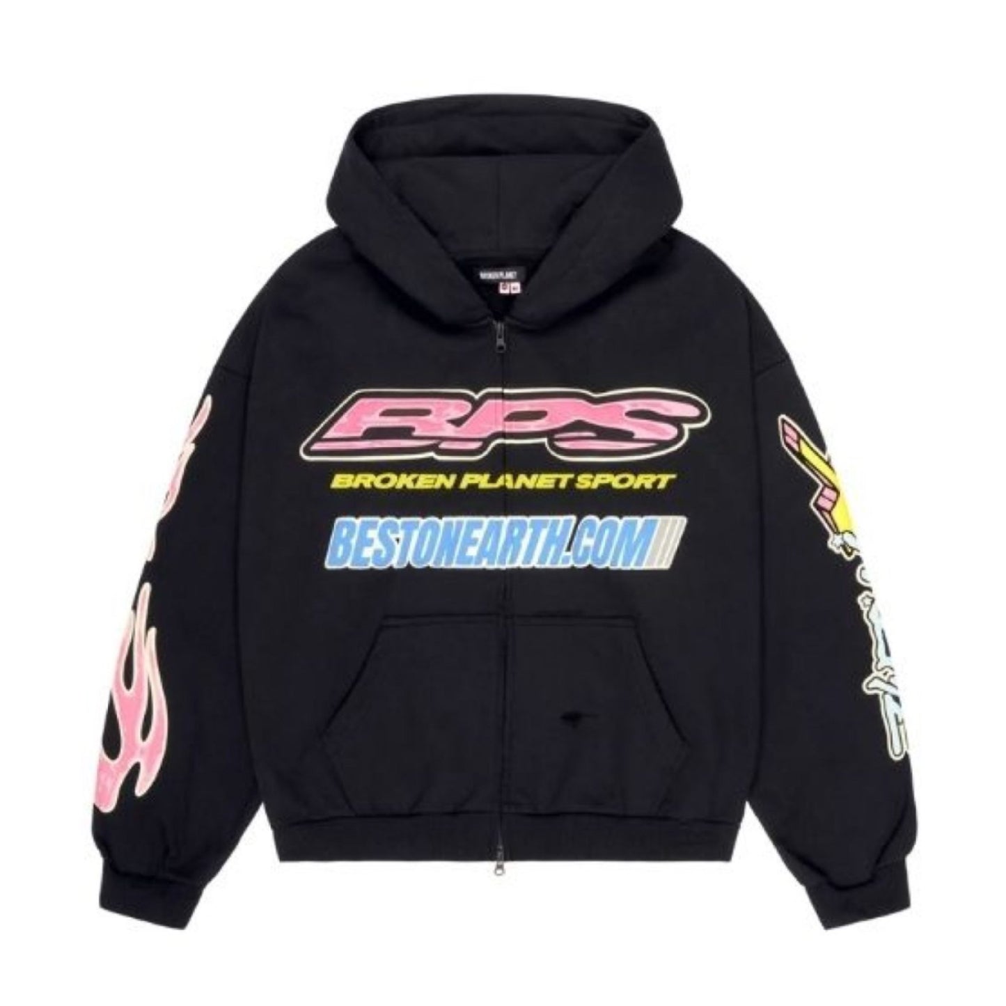 Broken Planet Fast Boyz Zip-Up Hoodie