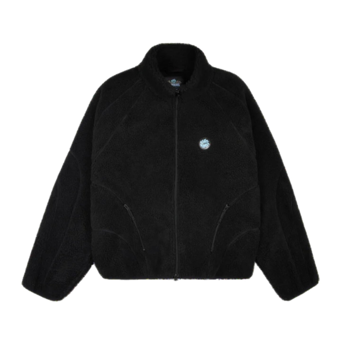 Broken Planet Polar Fleece Midnight Black