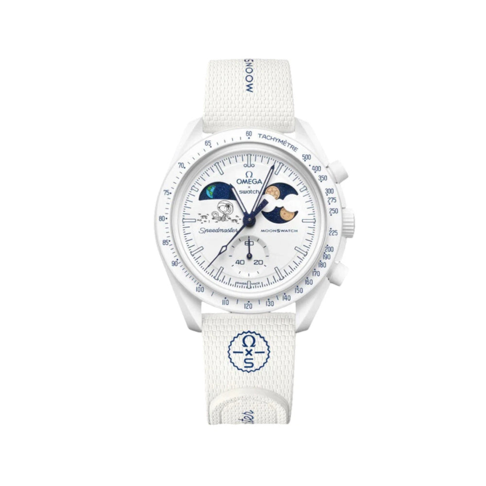 Swatch x Omega Moonswatch Mission to Earthphase Moonshine Gold ‘Cold Moon’