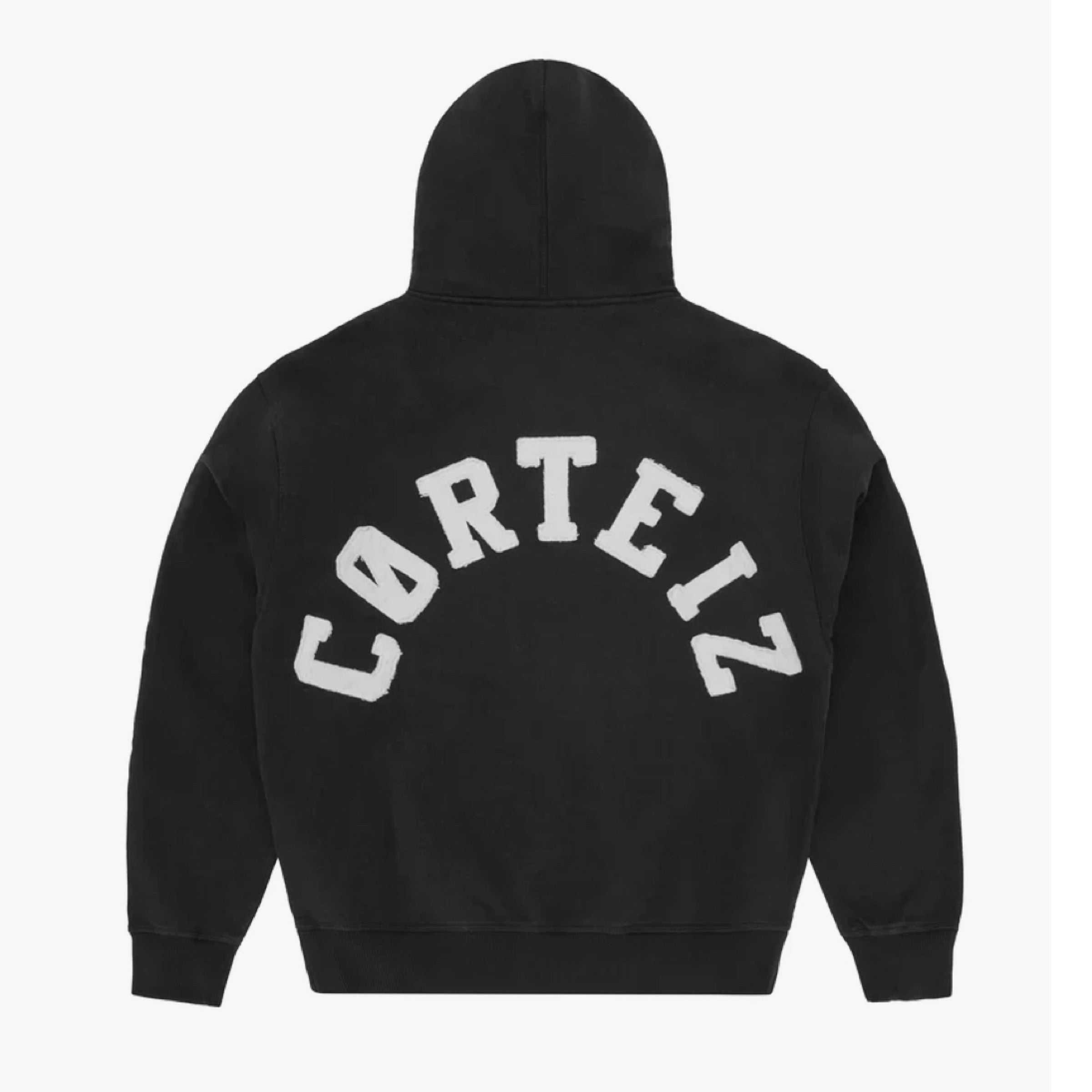 Corteiz Colly Arch Zip Hoodie & Bottoms Black – Crep Exclusive