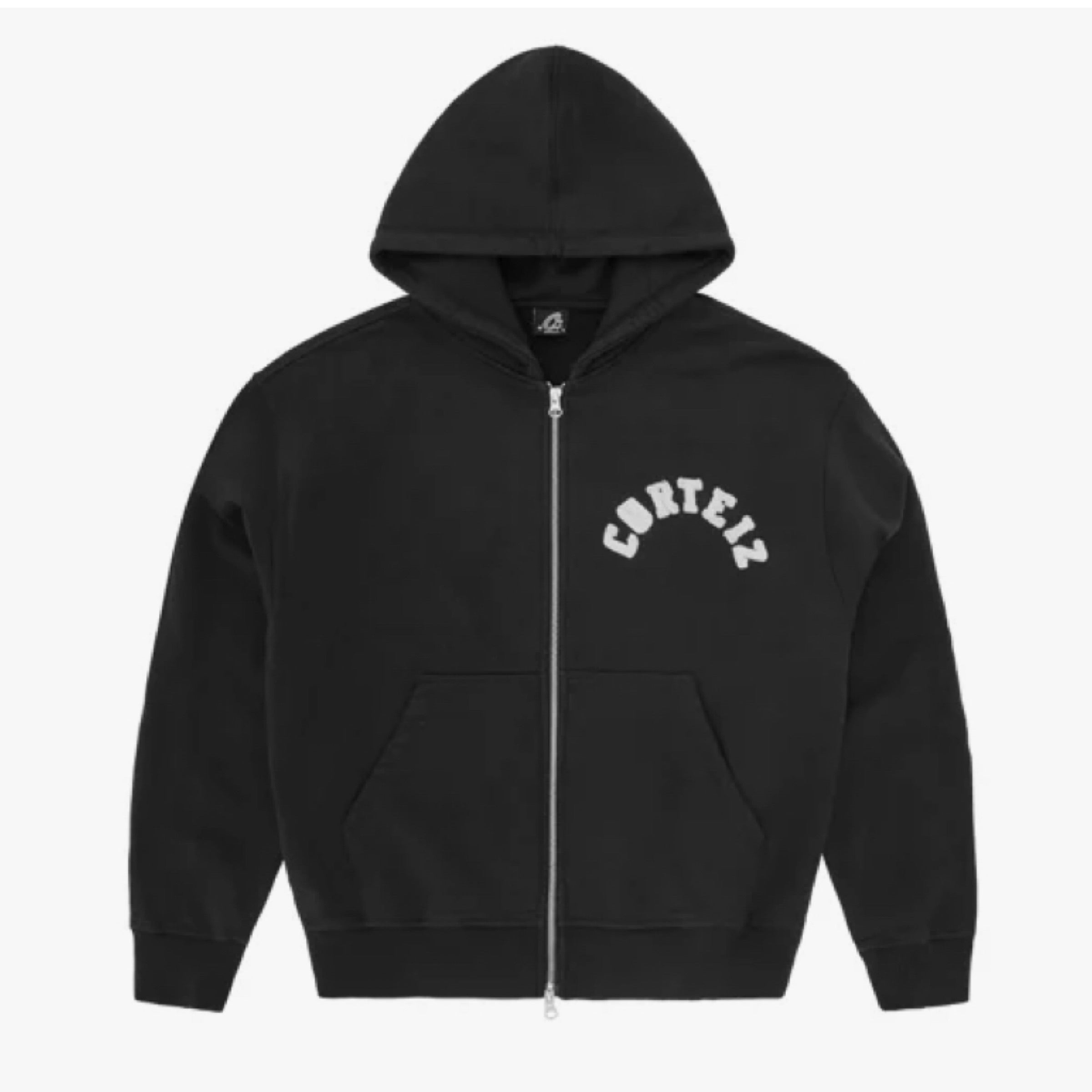 Corteiz Colly Arch Zip Hoodie & Bottoms Black – Crep Exclusive