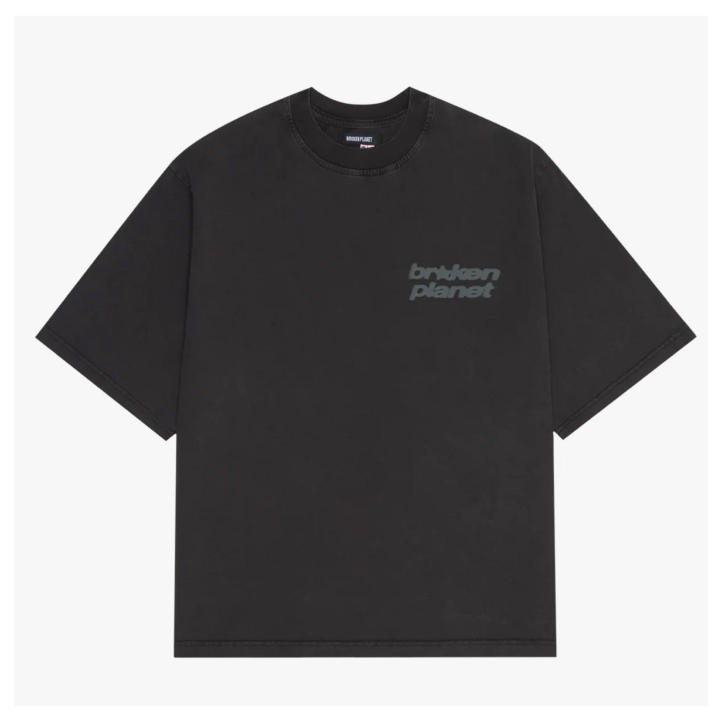 Broken Planet Star Logo T Shirt Midnight Black
