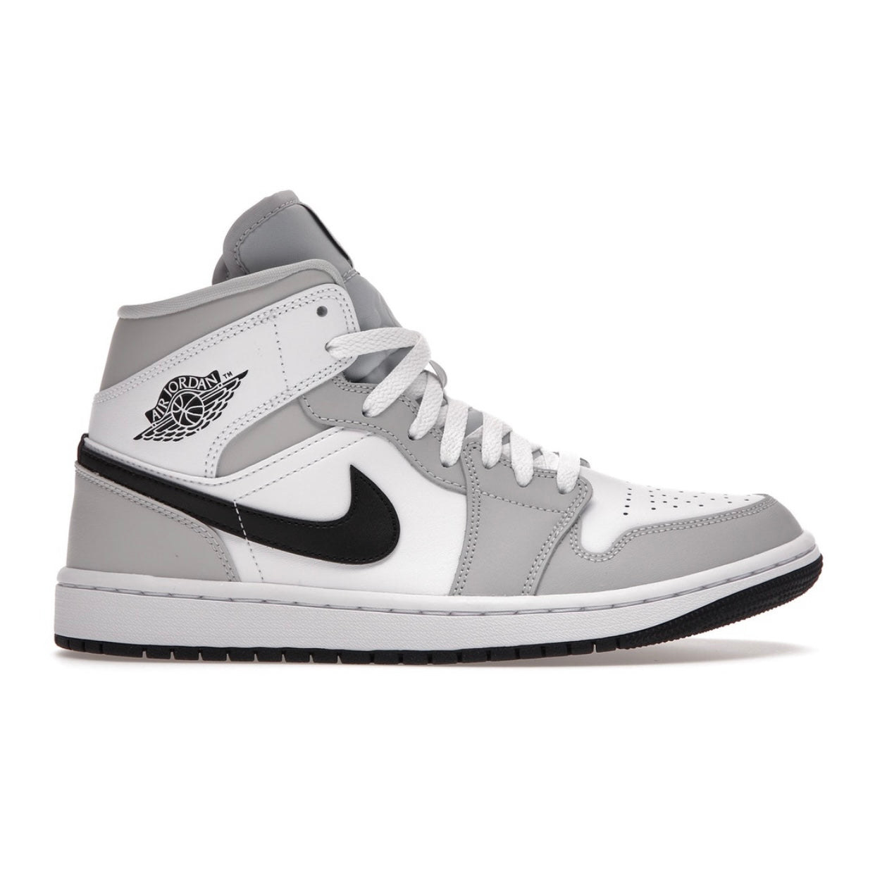 Nike Air Jordan 1 Mid Light Smoke Grey