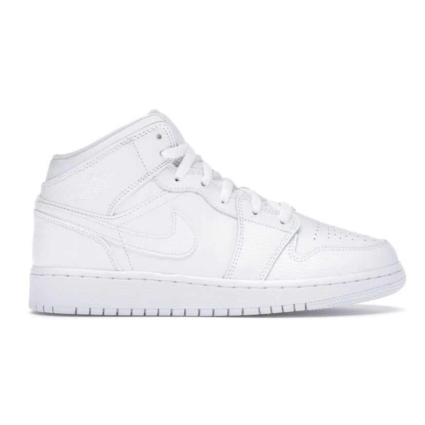 Nike Air Jordan 1 Mid Triple White